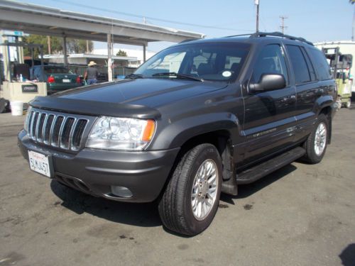 2002 jeep grand cherokee, no reserve