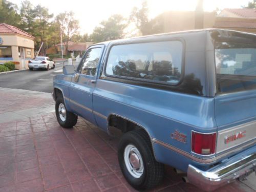 1984 k5 blazer 4x4 all original matching numbers no reserve!!