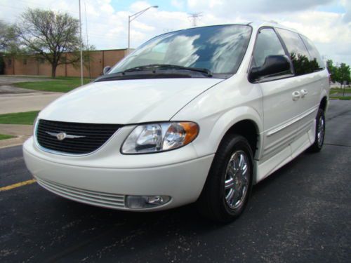 2003 chrysler town &amp; country - fully loaded! - wheelchair! - handicap operable!!