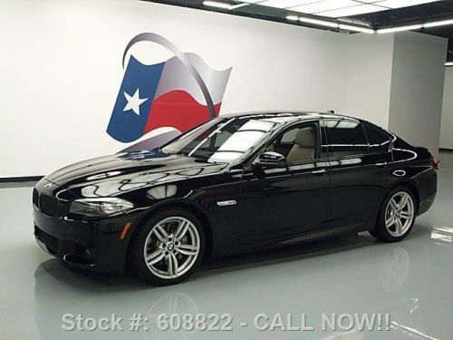 2011 bmw 535i turbocharged m-sport sunroof nav 19&#039;s 55k texas direct auto