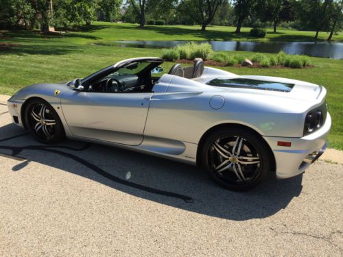 2002 ferrari 360 spider convertible 2-door 3.6l