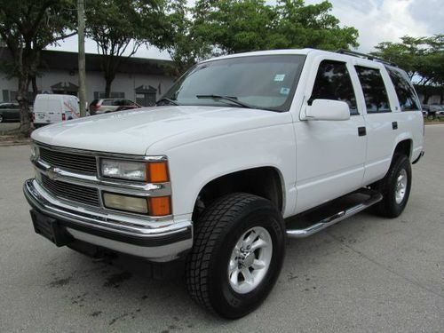 Buy used 1998 Chevrolet Tahoe Truck Lifted Nice Clean TV Ice Cold A/C ...