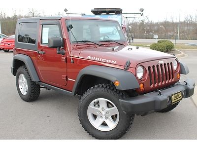 Rubicon automatic power windows locks hitch hard top alloy burgundy cruise 4x4