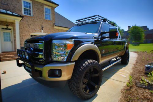 2013 ford f-250 super duty king ranch crew cab pickup 4-door 6.7l