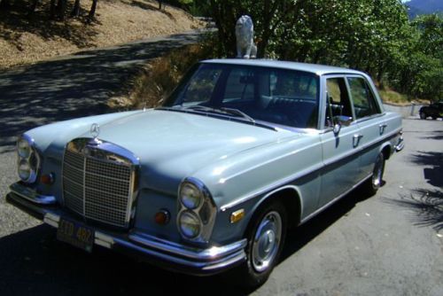 1969 mercedes 280s sedan l6 2.8l